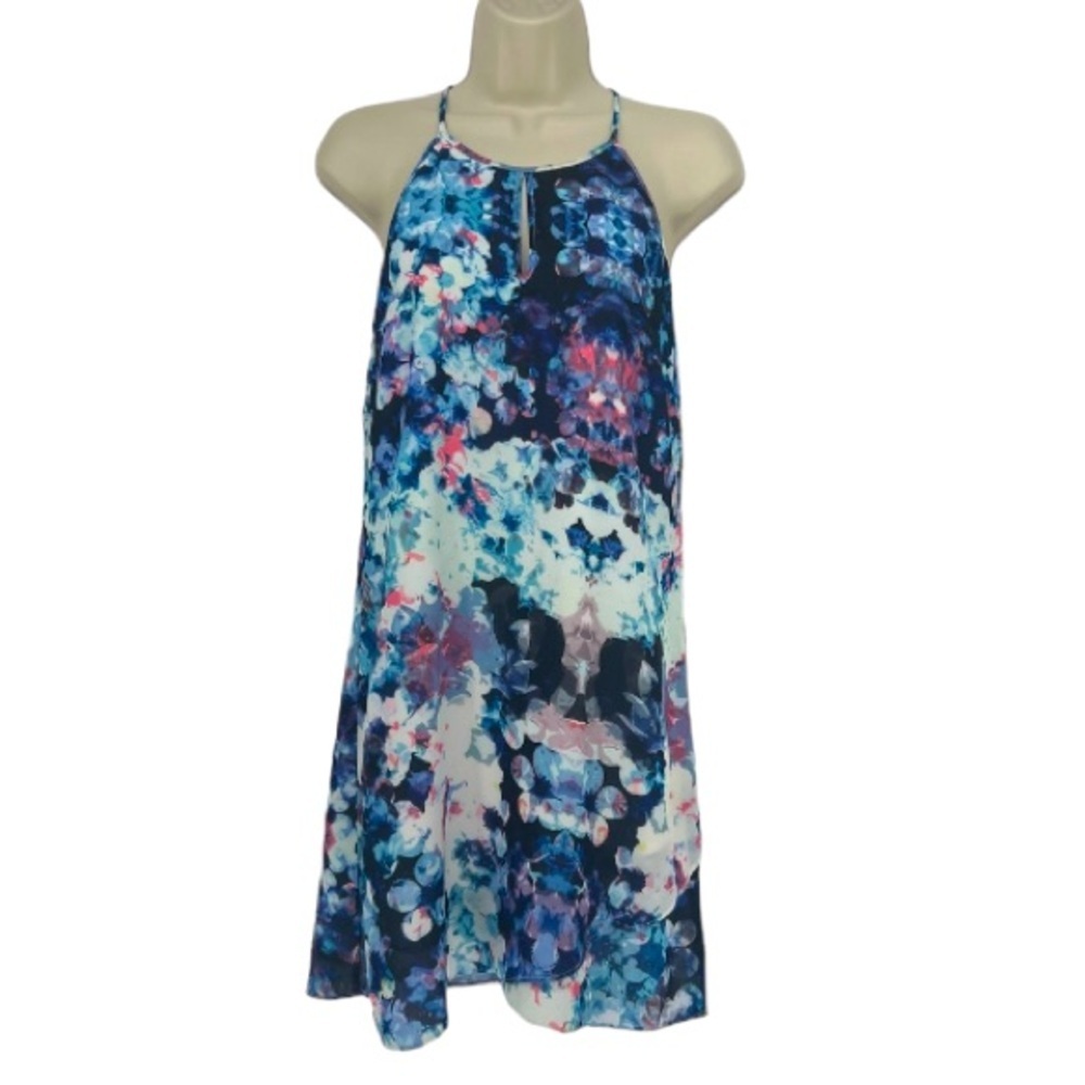 Krimson Klover‎ Floral Halter Dress Size XS